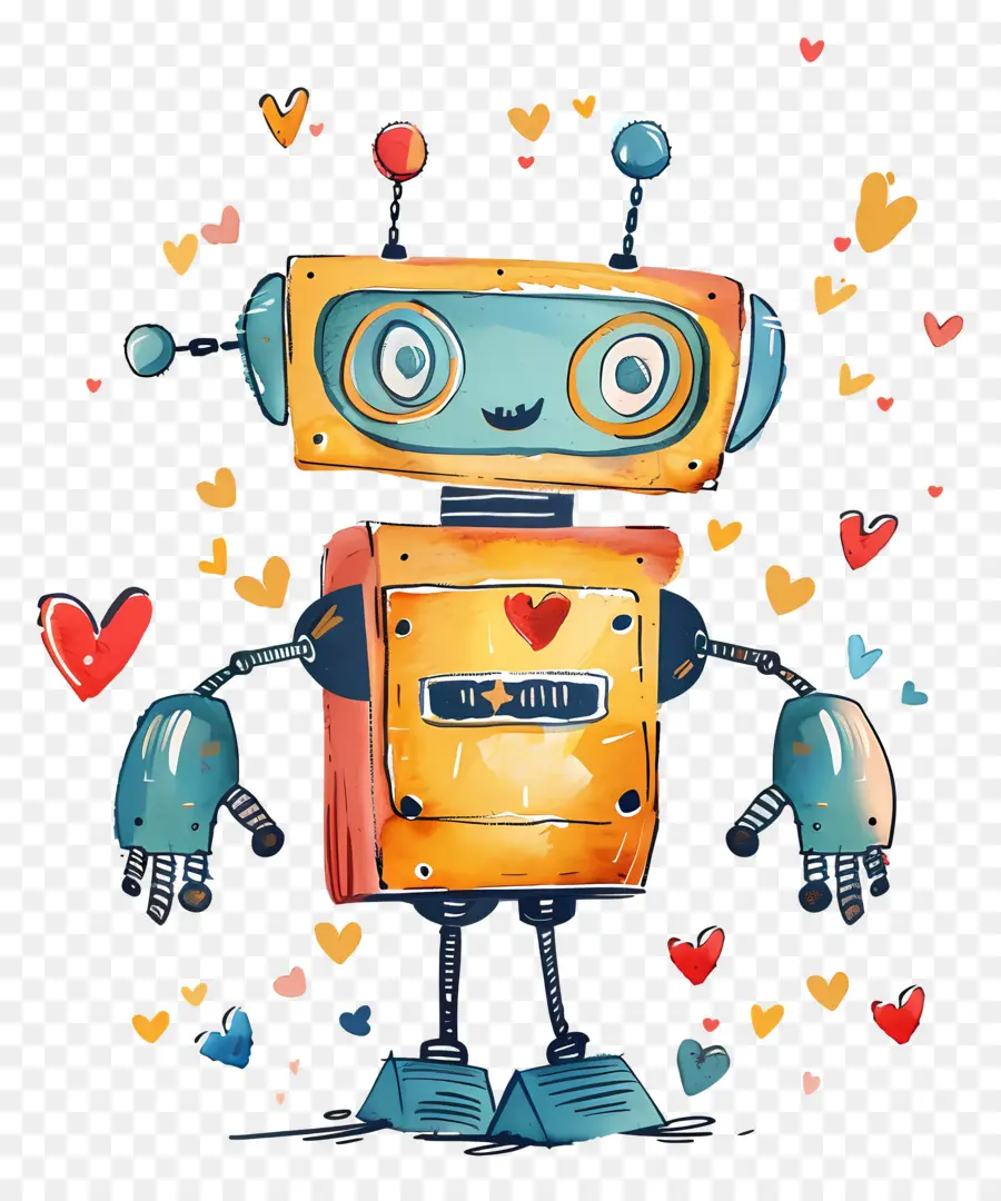 Robot，Robot Lucu PNG