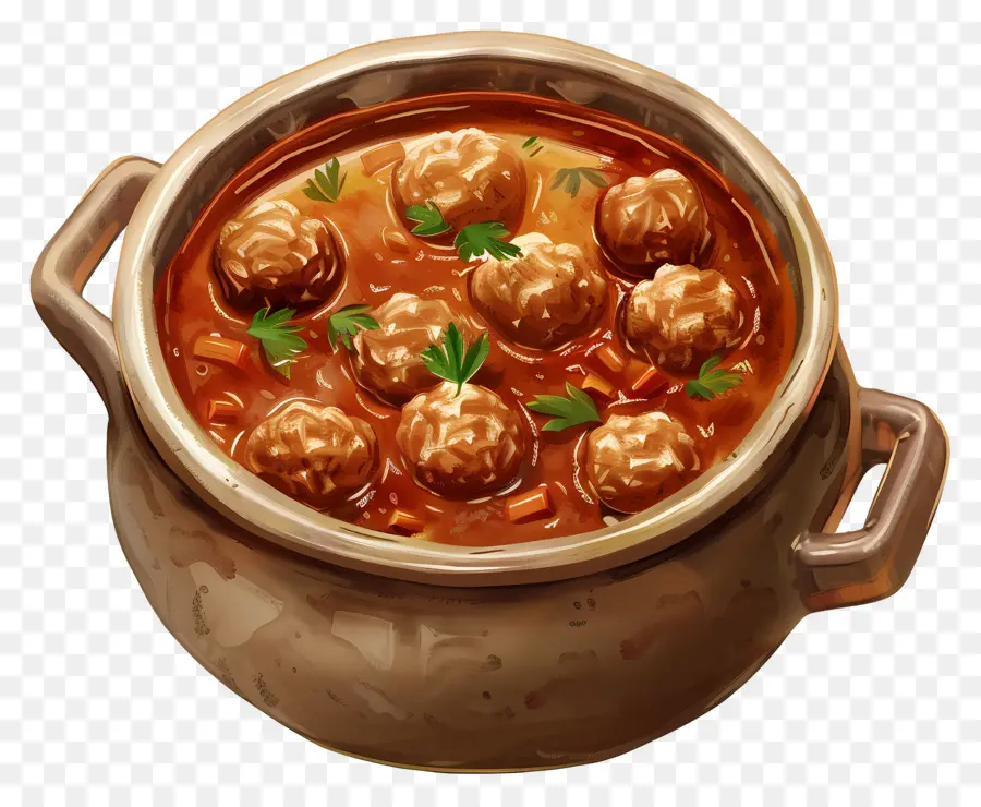 Sup Bakso，Rebusan Bakso PNG