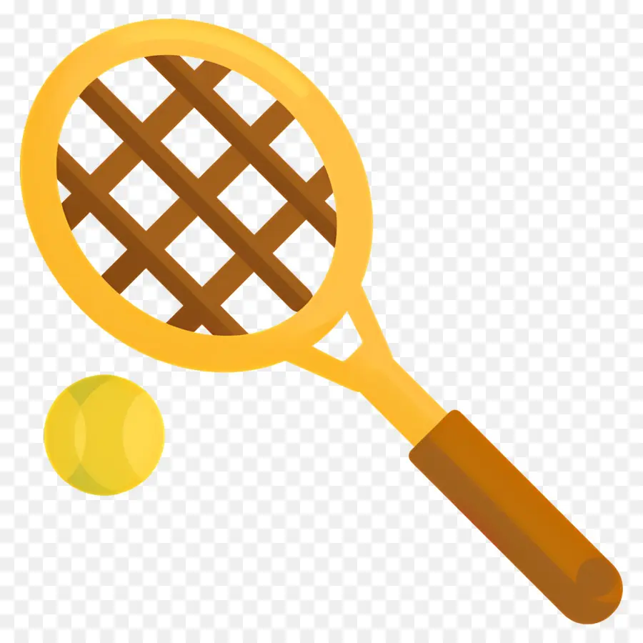 Raket Tenis，Raket Tenis Dan Bola PNG