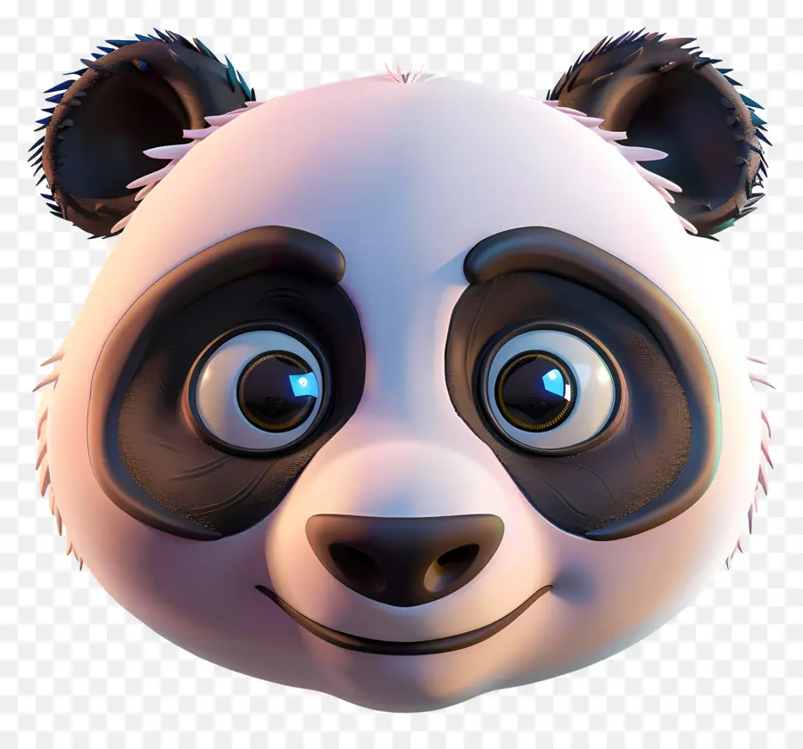 Wajah Panda，Wajah Panda Yang Lucu PNG