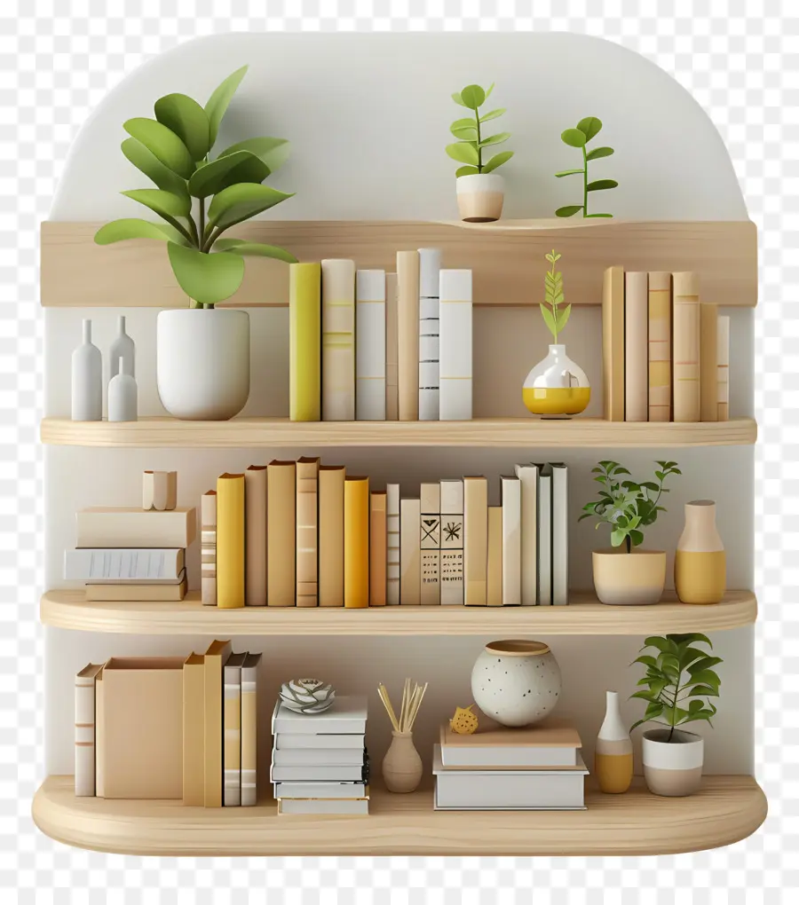 Furnitur Rak，Rak Buku PNG