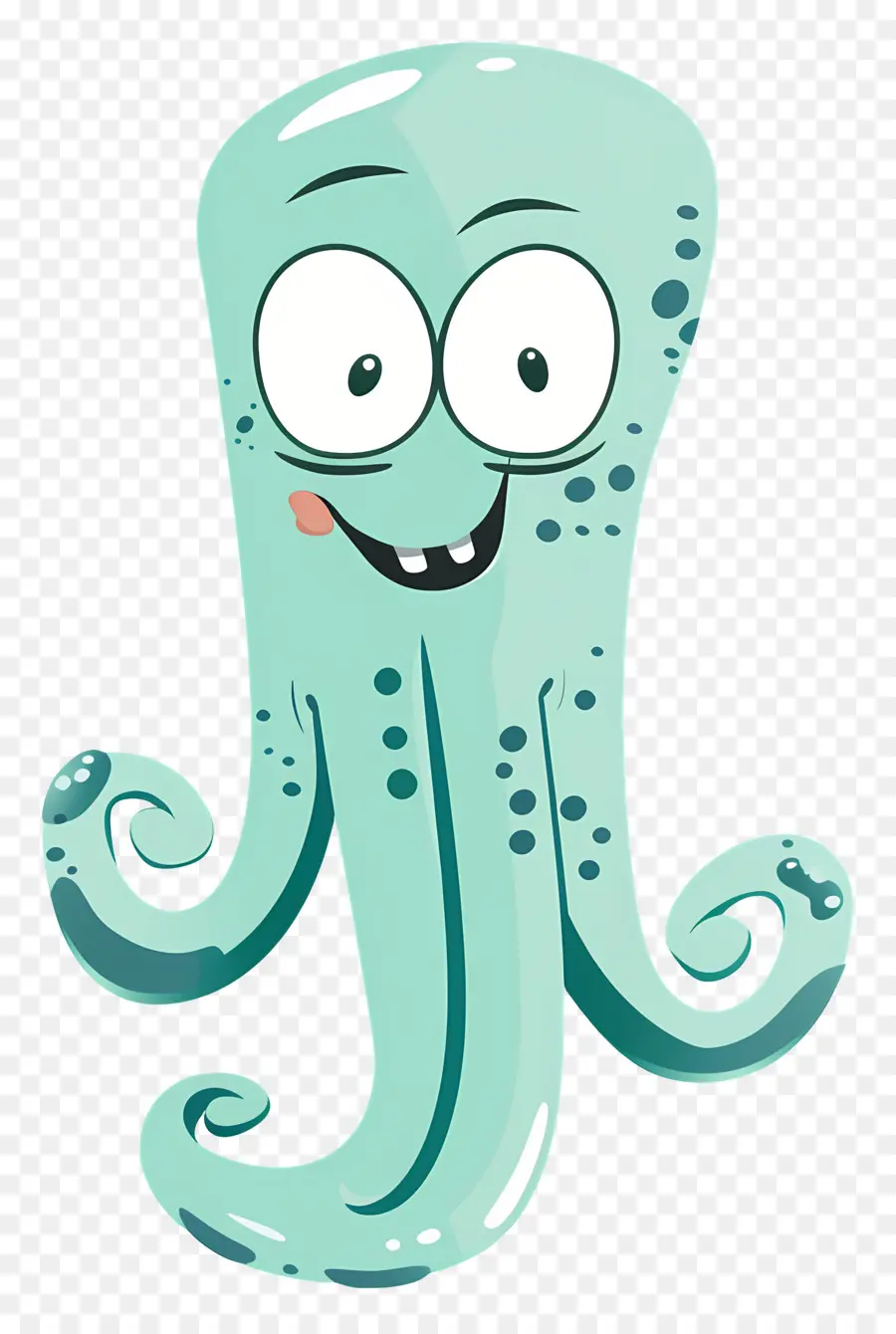 Tentakel Squidward，Gurita PNG