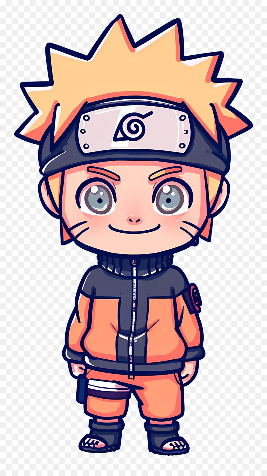 Naruto Uzumaki，Karakter Anime Dengan Rambut Kuning PNG