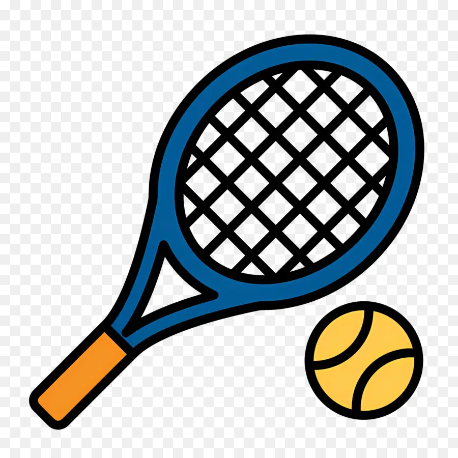 Raket Tenis，Raket Tenis Dan Bola PNG