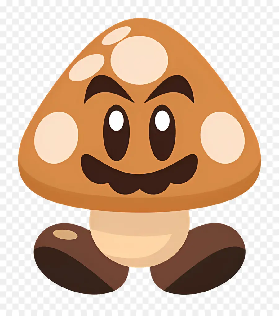 Goomba，Jamur Kartun PNG