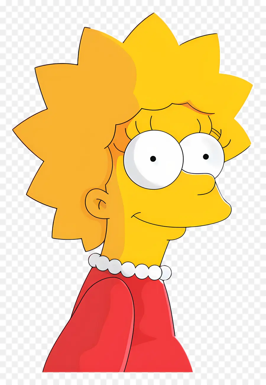 Lisa Simpson，Karakter Kartun PNG