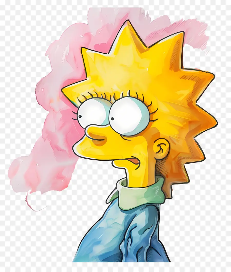 Maggie Simpson，Gadis Kartun PNG