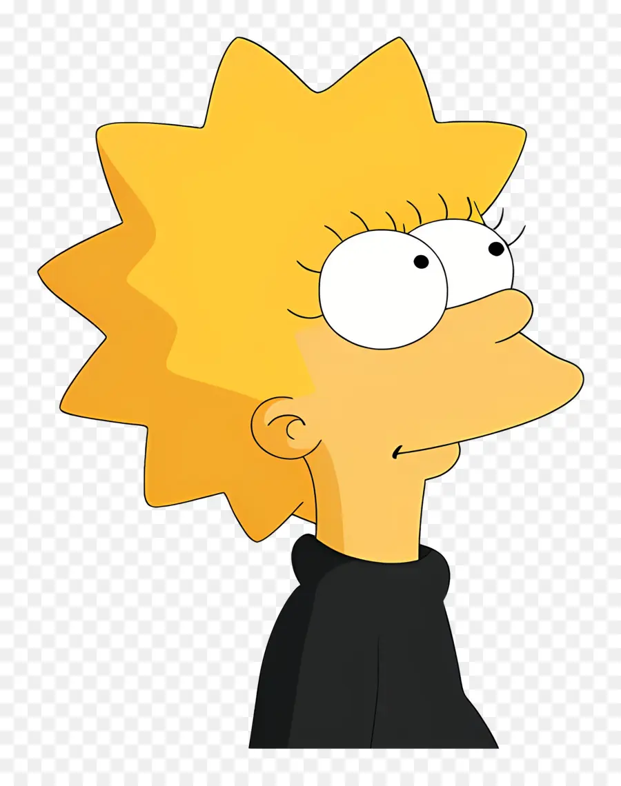 Lisa Simpson，Karakter Kartun PNG