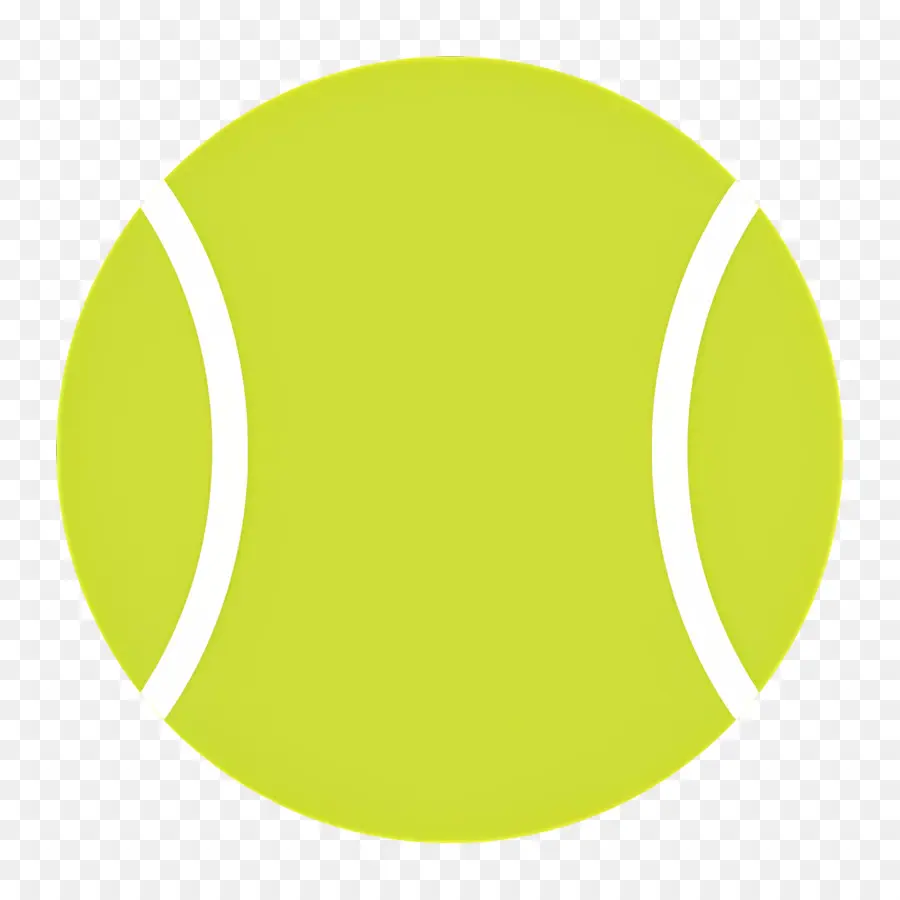 Bola Tenis，Kuning PNG