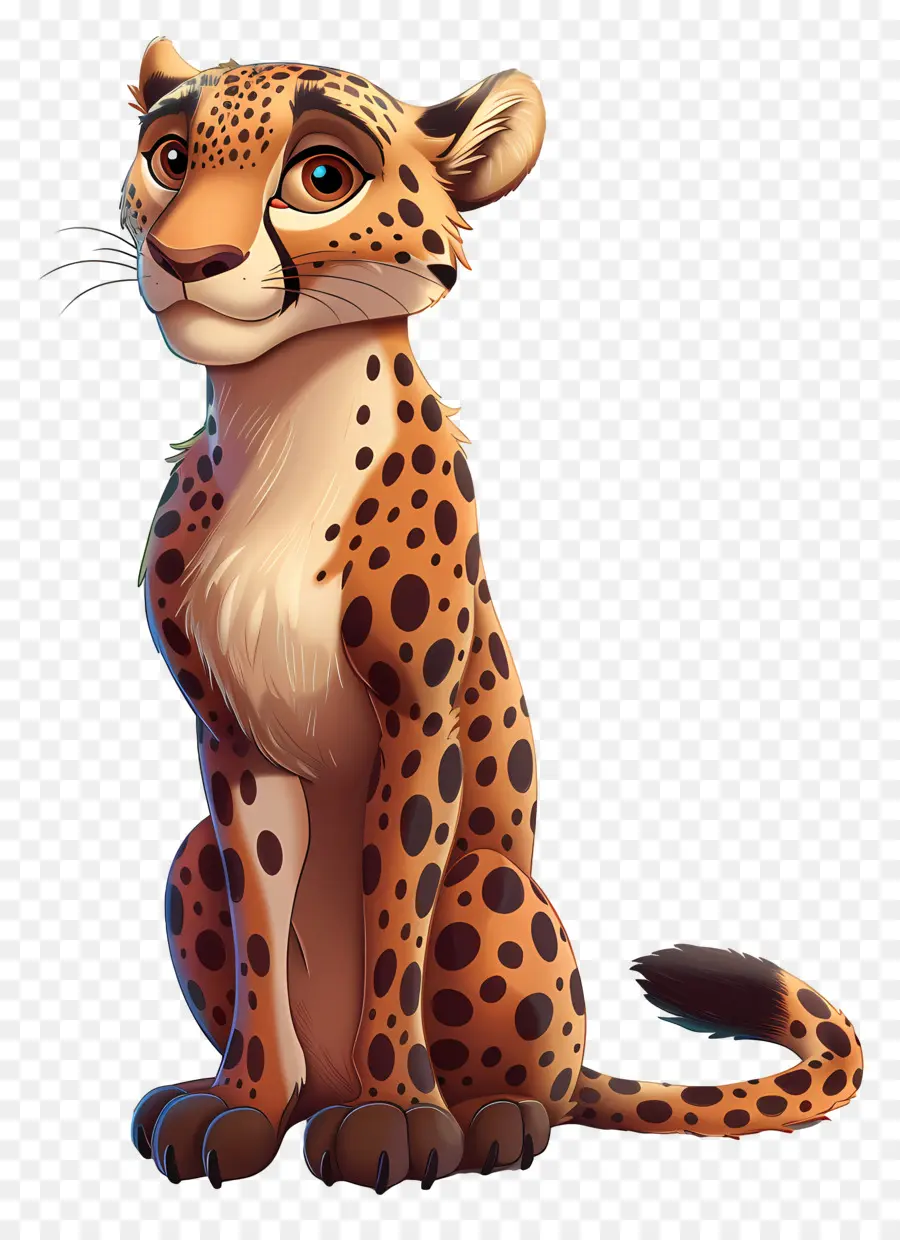 Cheetah，Kartun Cheetah PNG