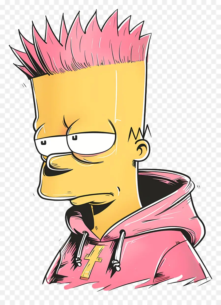 Bart Simpson，Bocah Kuning PNG