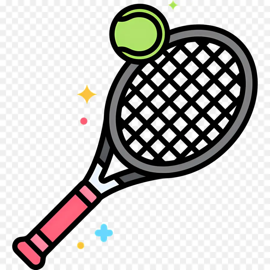 Raket Tenis，Raket Tenis Dan Bola PNG