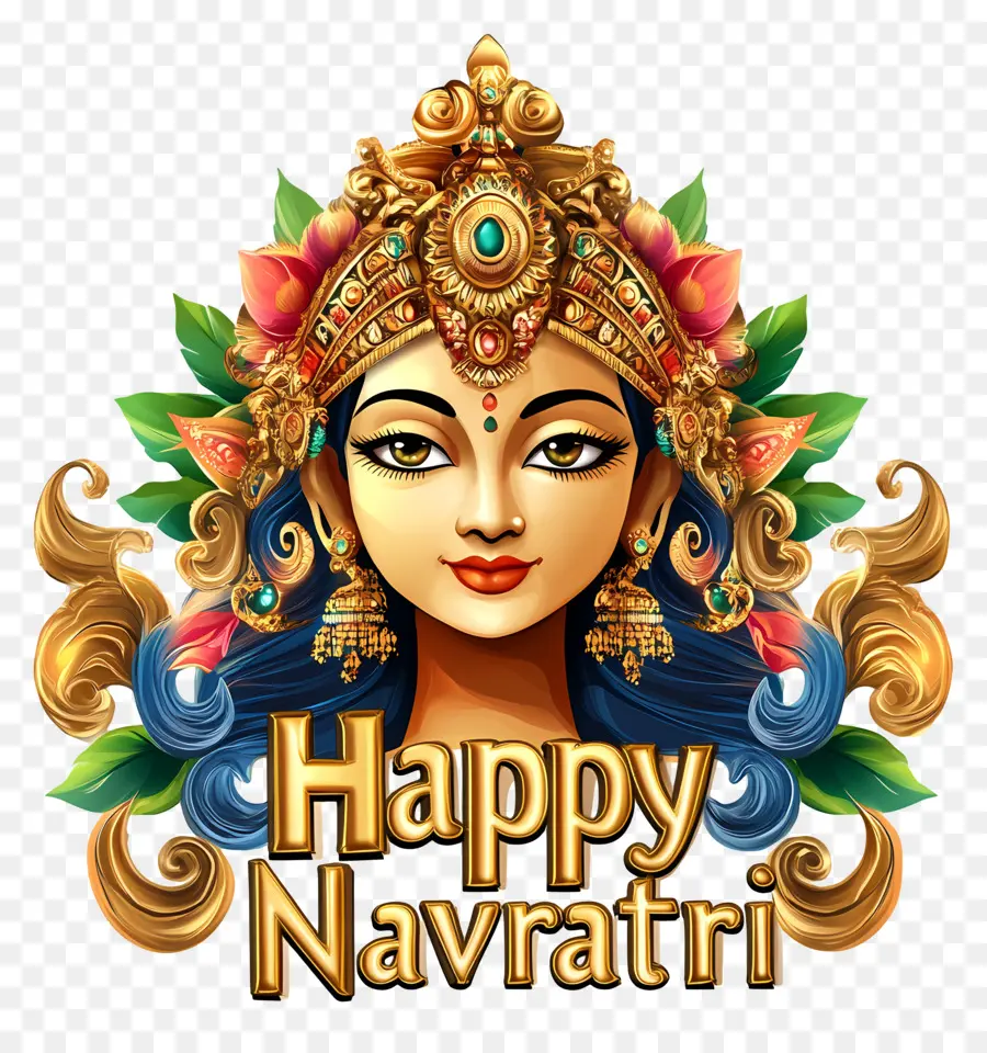 Selamat Navratri，Wajah Dewi PNG