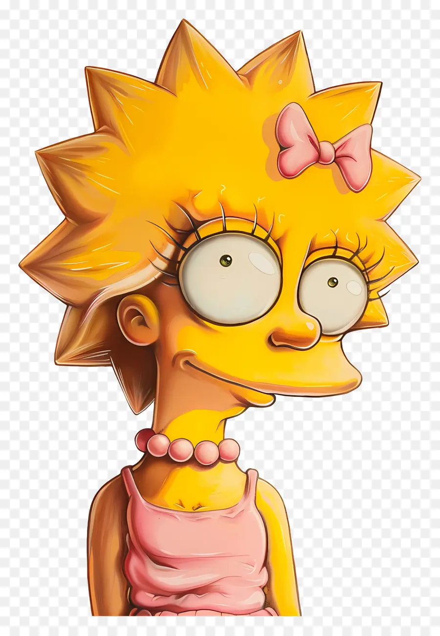 Lisa Simpson，Karakter Kartun PNG