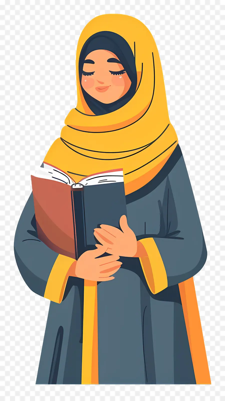 Buku Pegangan Gadis Hijab，Buku Bacaan Wanita PNG