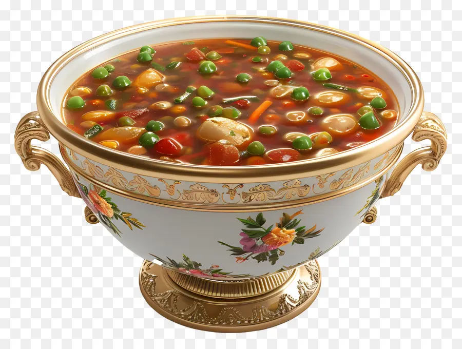 Sup Minestrone，Sup Sayuran PNG