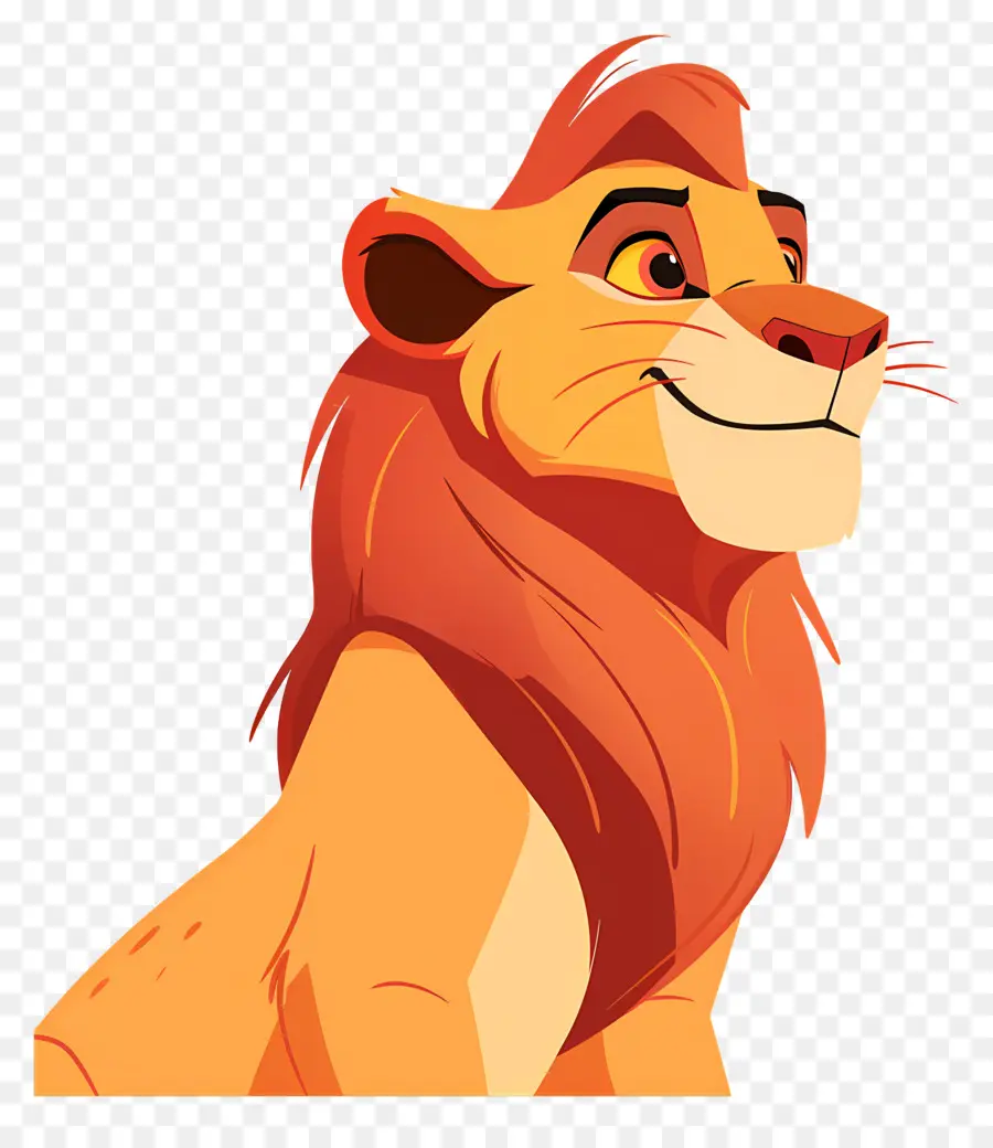 Simba，Singa Kartun PNG