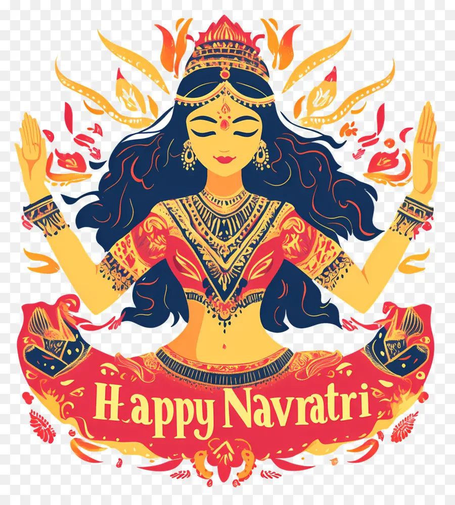 Selamat Navratri，Navratri PNG