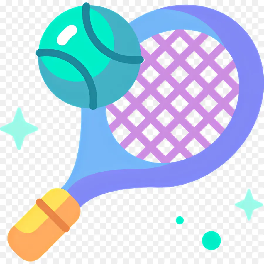 Raket Tenis，Raket Tenis Dan Bola PNG