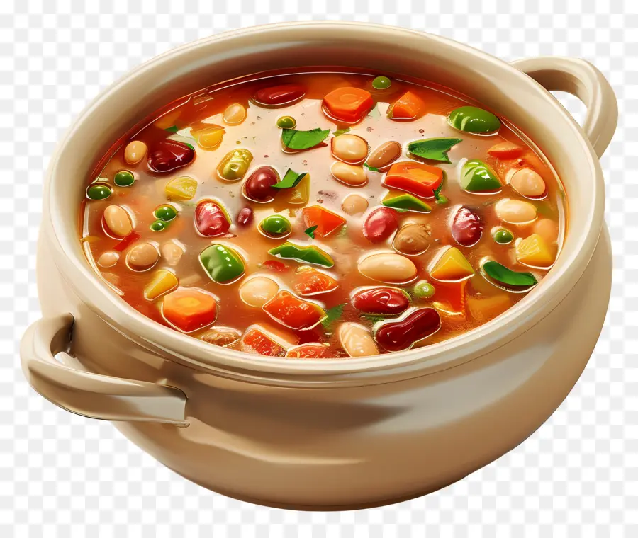 Sup Minestrone，Sup Sayuran PNG