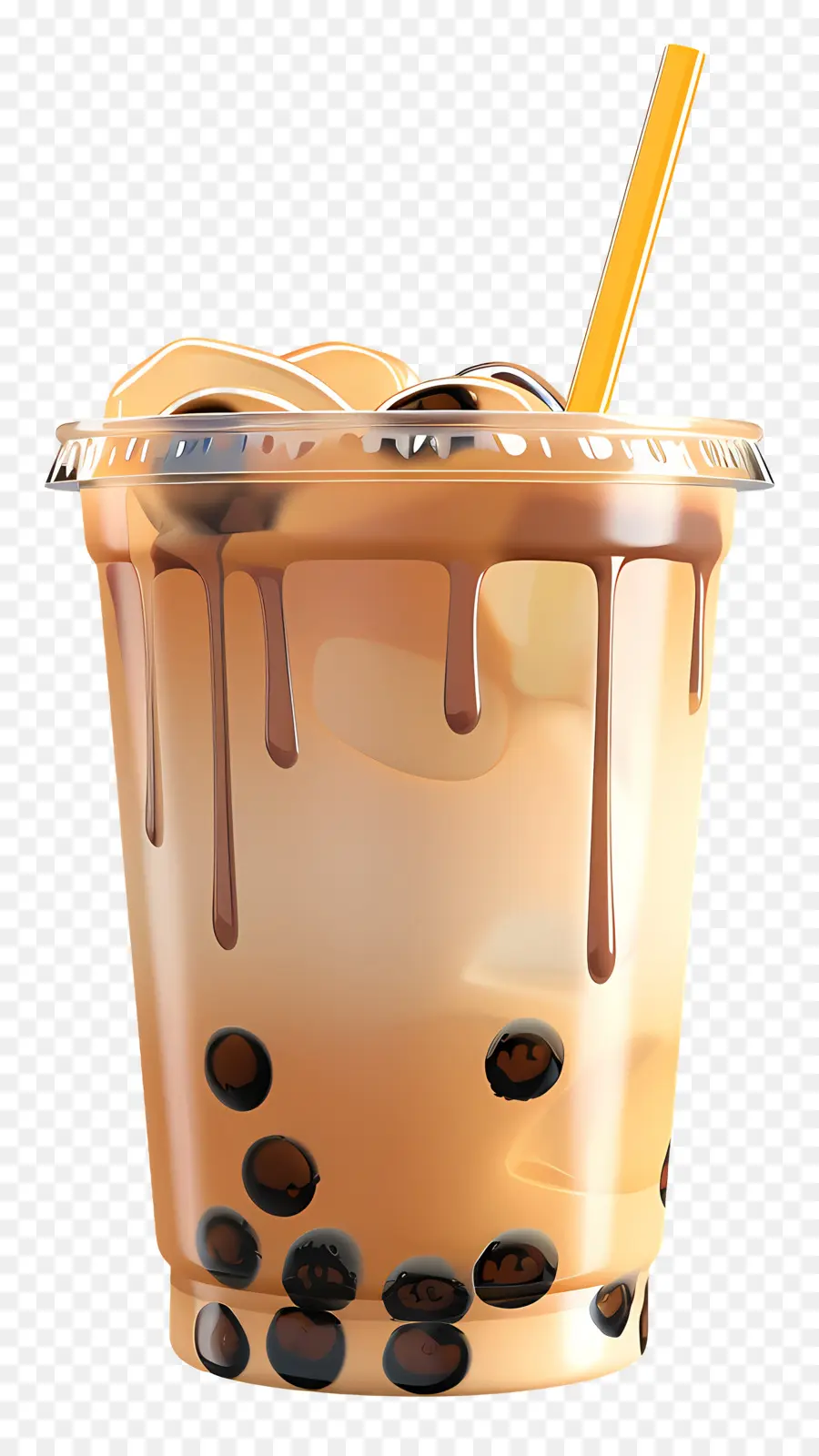 Minuman Boba，Teh Gelembung PNG