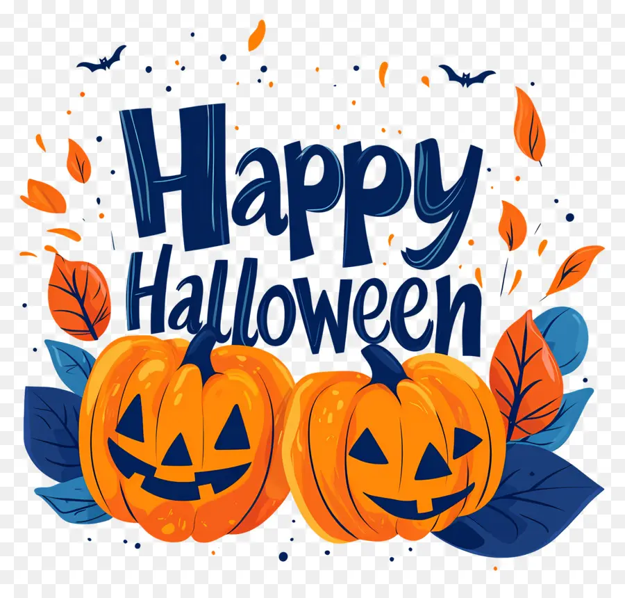 Selamat Halloween，Labu Halloween PNG