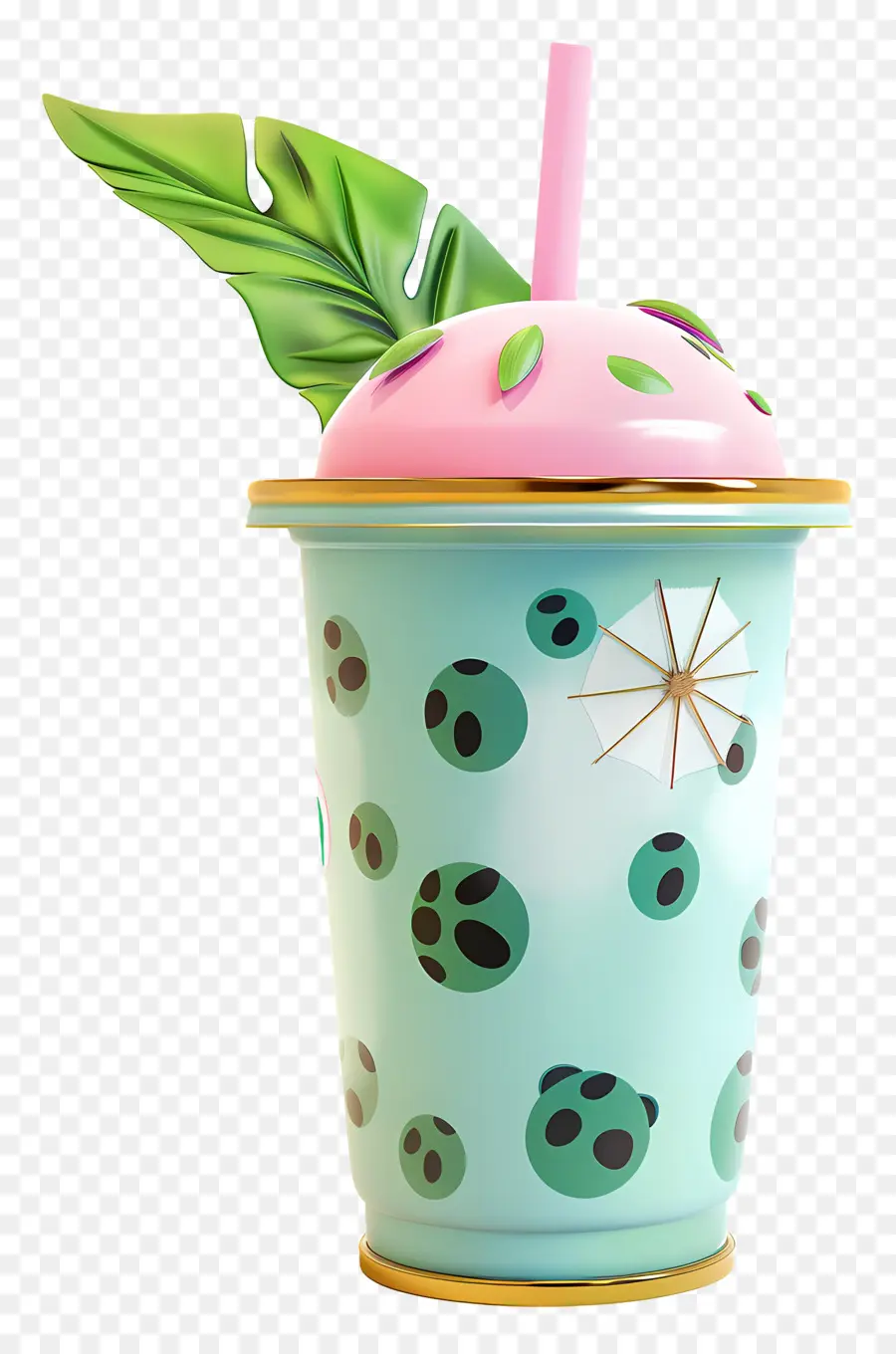 Minuman Boba，Cangkir Dekoratif PNG