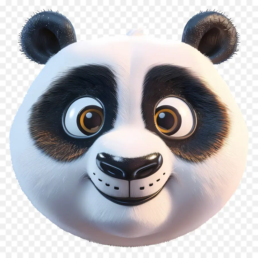 Wajah Panda，Wajah Panda Yang Lucu PNG