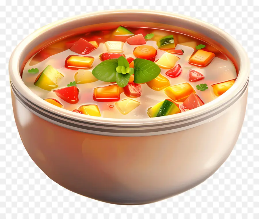 Sup Minestrone，Sup Sayuran PNG