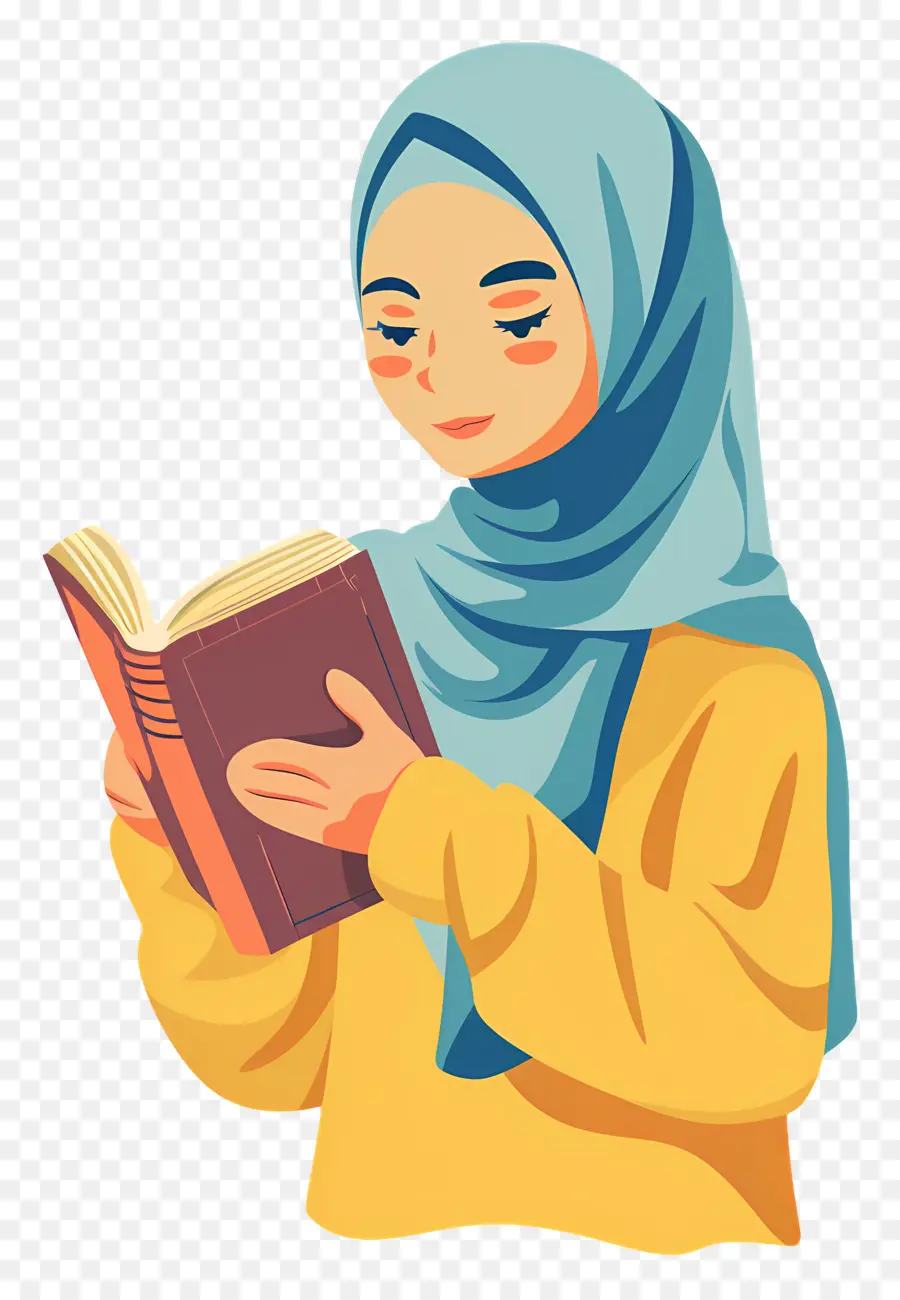 Buku Pegangan Gadis Hijab，Buku Bacaan Wanita PNG