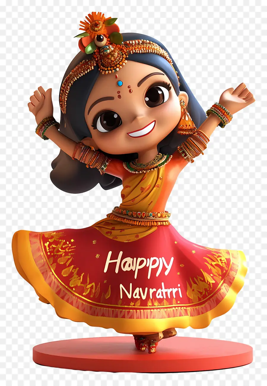 Selamat Navratri，Gadis Navratri PNG