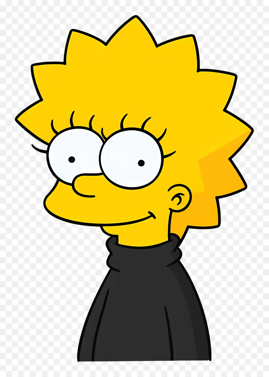 Lisa Simpson，Karakter Kartun PNG