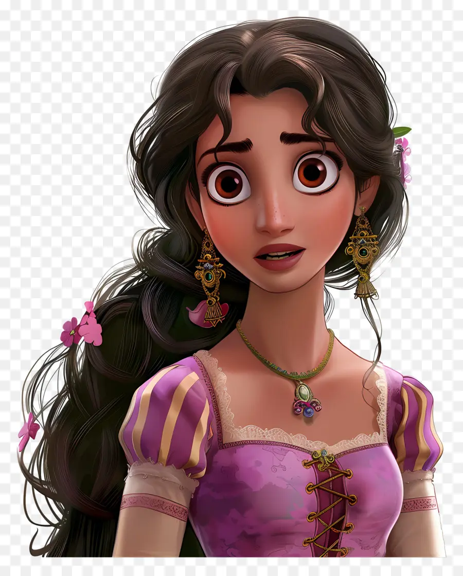 Putri Rapunzel，Gadis PNG