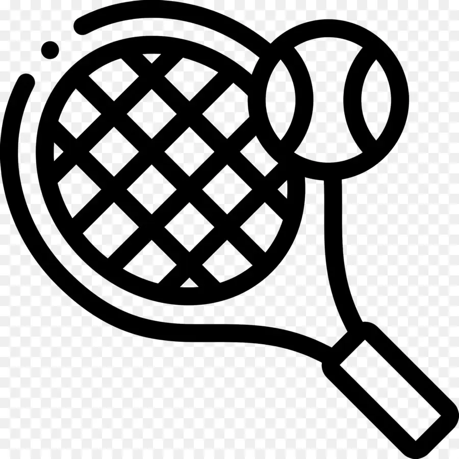 Raket Tenis，Raket Tenis Dan Bola PNG