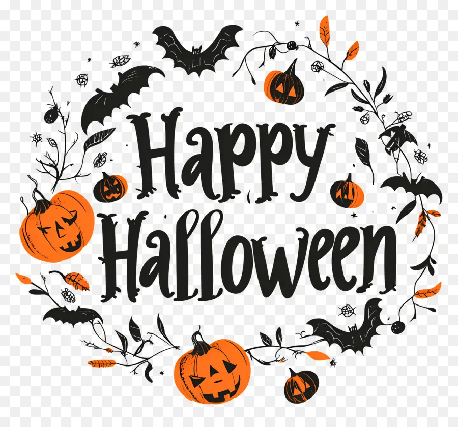 Selamat Halloween，Labu PNG