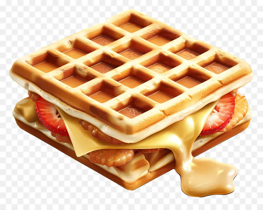 Sandwich Wafel，Omongan PNG