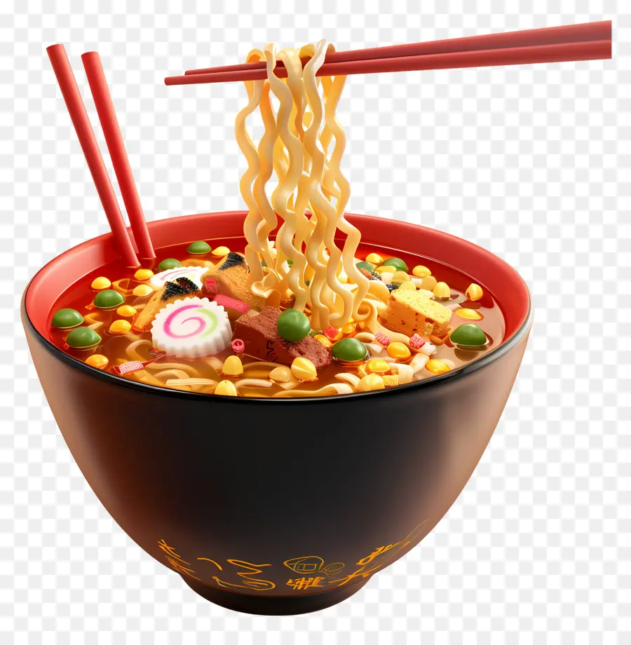 Sup Ramen，Semangkuk Ramen PNG