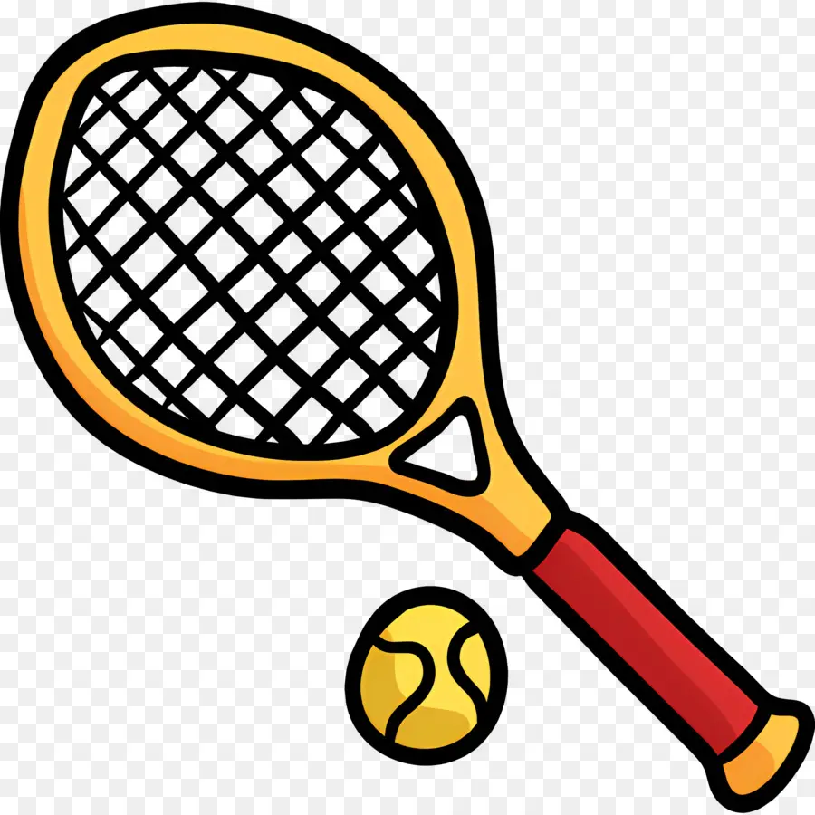 Raket Tenis，Raket PNG