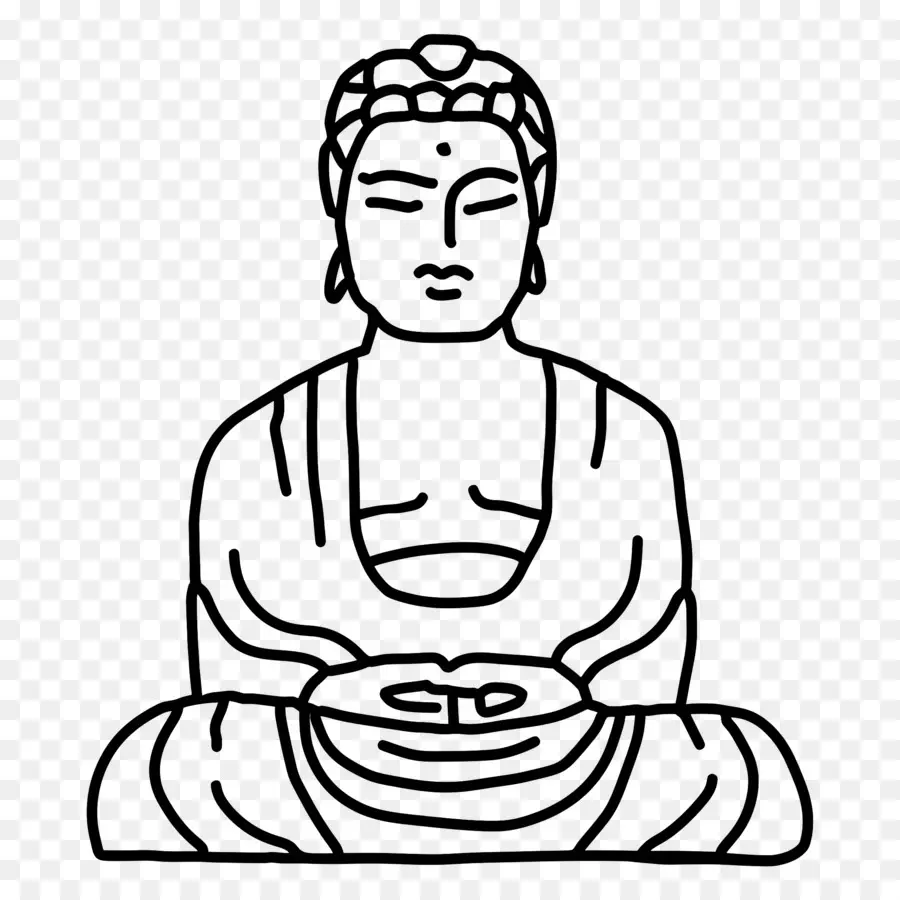 Budha，Buddha Duduk PNG