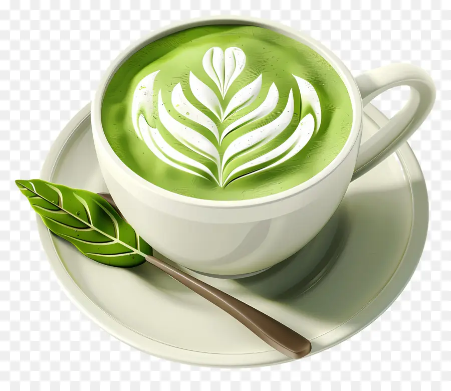 Teh Matcha，Teh Hijau PNG