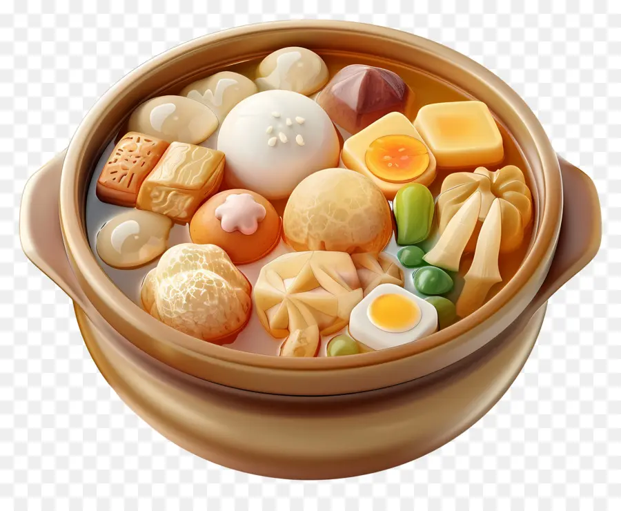 Sup Oden，Makanan Dalam Pot PNG