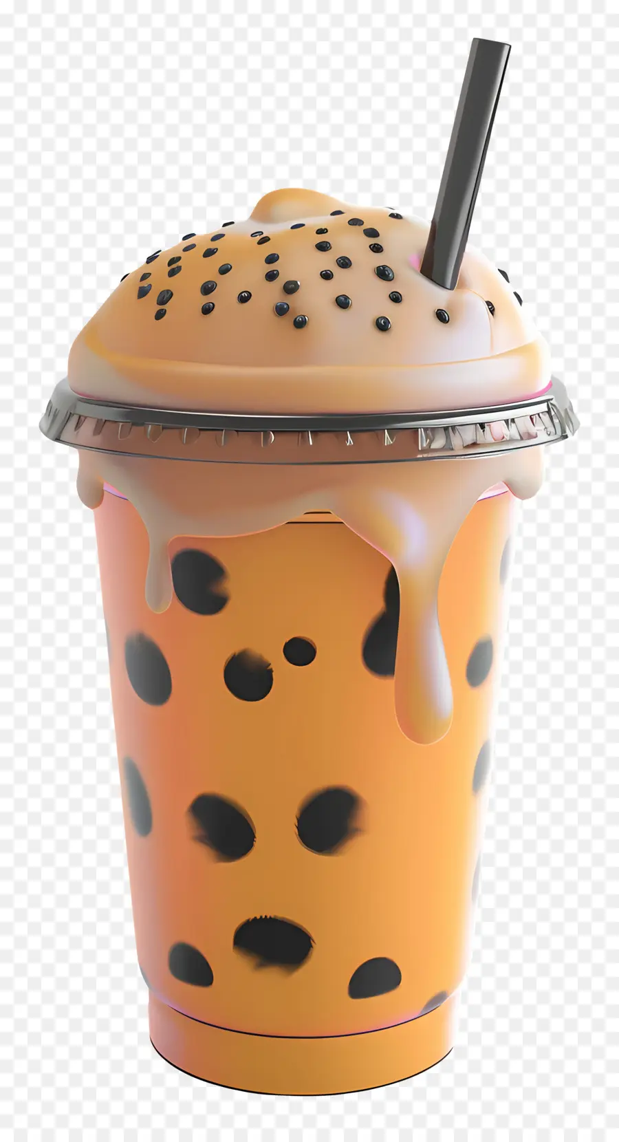 Minuman Boba，Teh Gelembung PNG