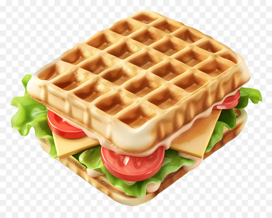 Sandwich Wafel，Omongan PNG