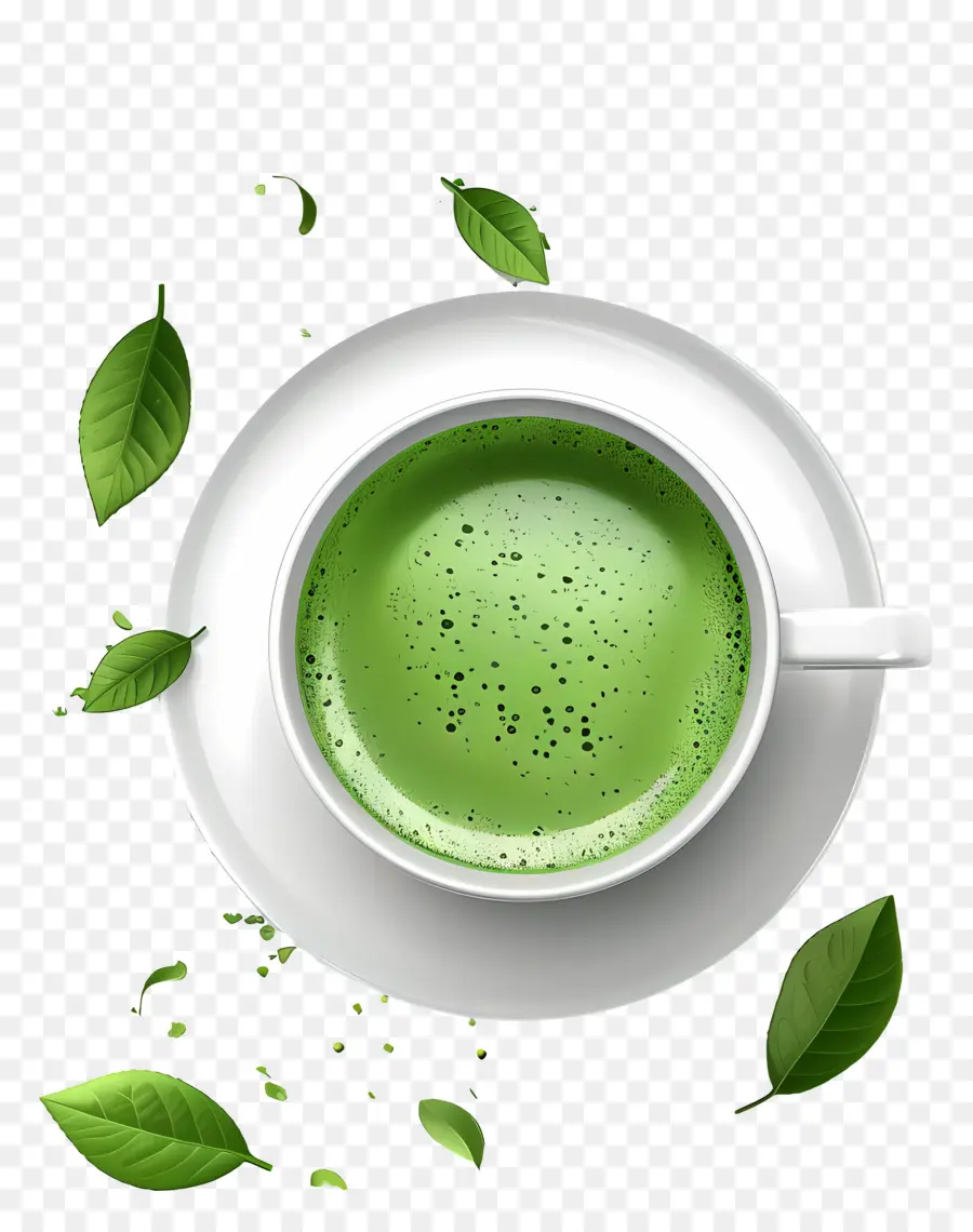 Teh Matcha，Teh Hijau PNG