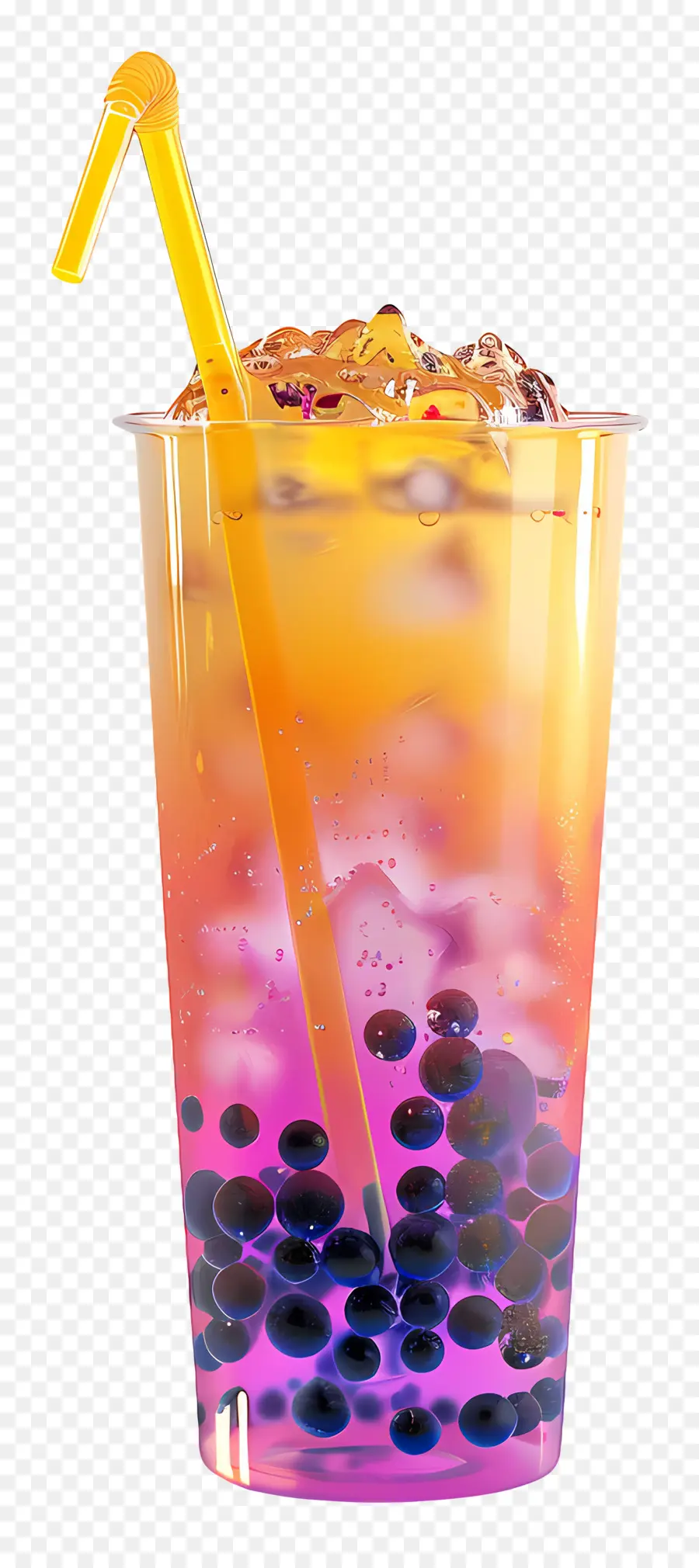 Minuman Boba，Teh Gelembung PNG