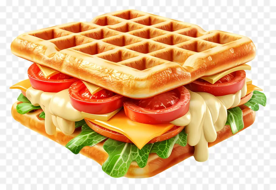 Sandwich Wafel，Omongan PNG