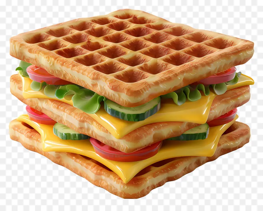 Sandwich Wafel，Omongan PNG