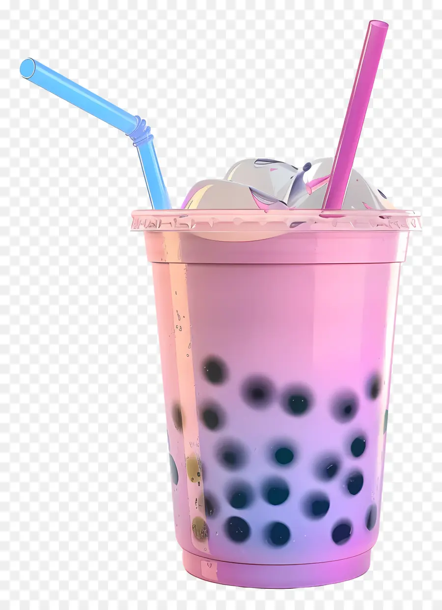 Minuman Boba，Teh Gelembung PNG