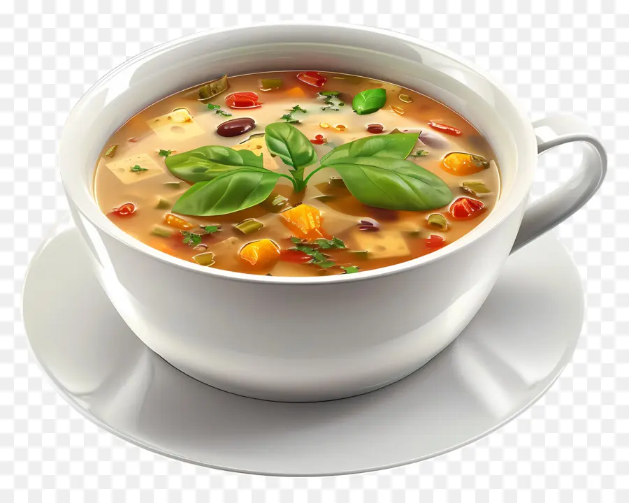 Sup Minestrone，Sup Sayuran PNG