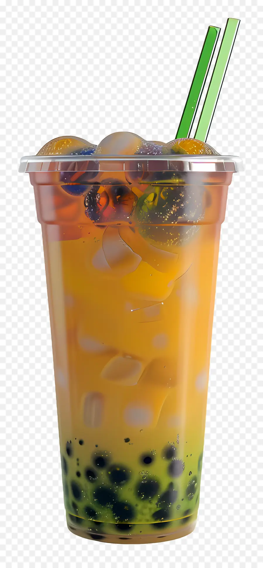 Minuman Boba，Teh Gelembung PNG